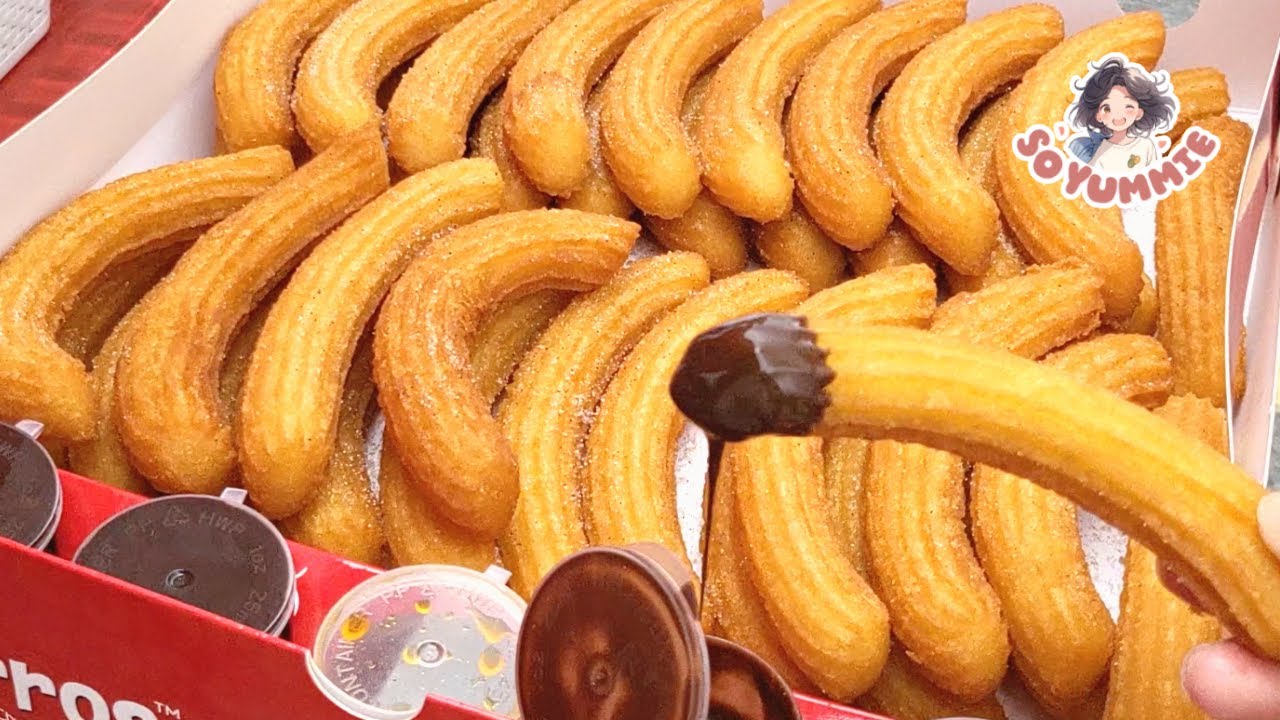 Best Street Churros in KL 츄러스  - Malaysia Street Food