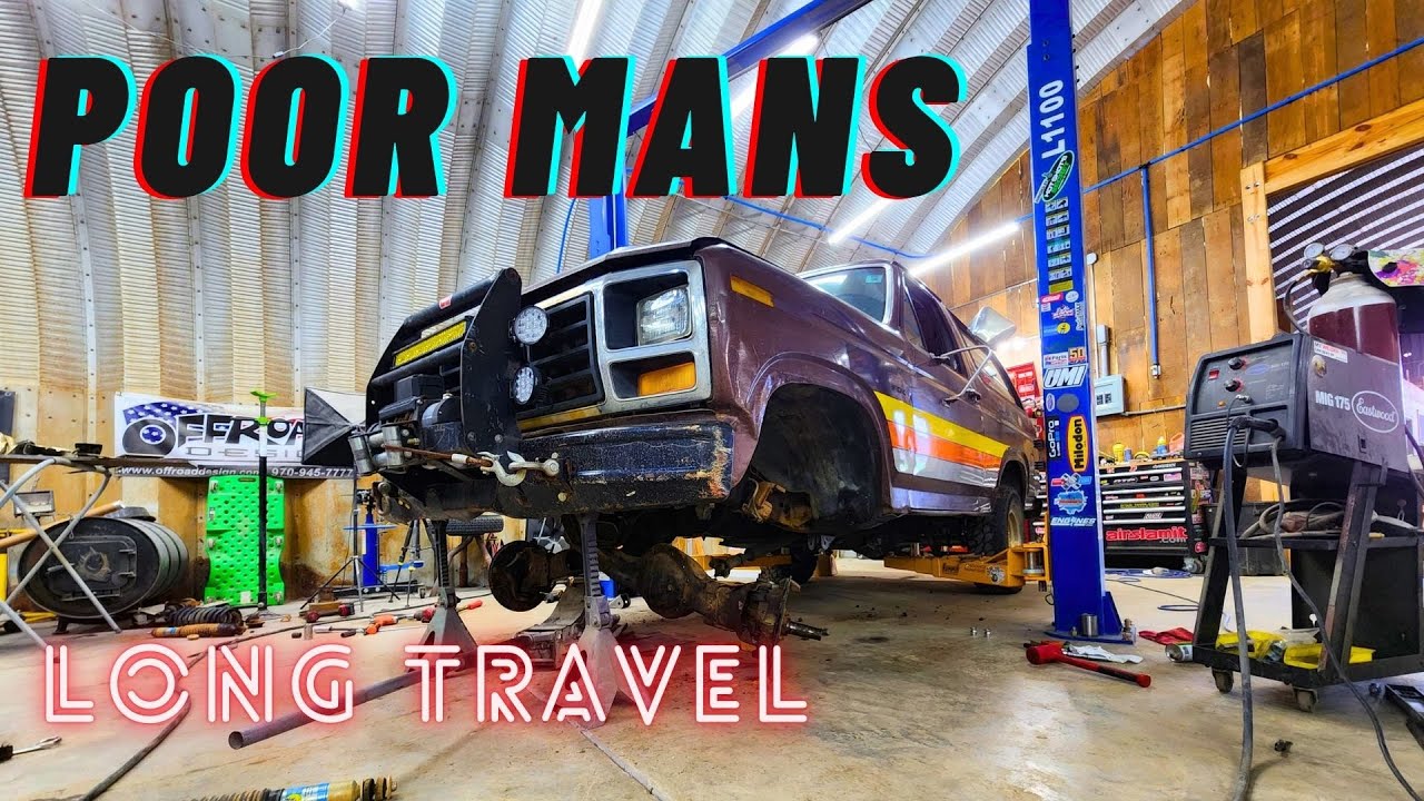 Ford Bronco DIY long travel kit. (cut and turn beams)