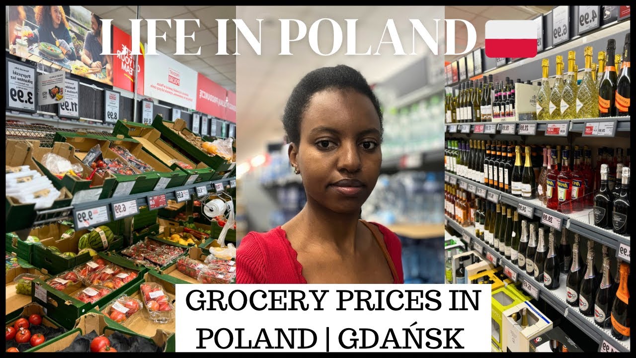 LIFE IN POLAND 🇵🇱: GROCERY PRICES IN POLAND | LIDL | GDAŃSK