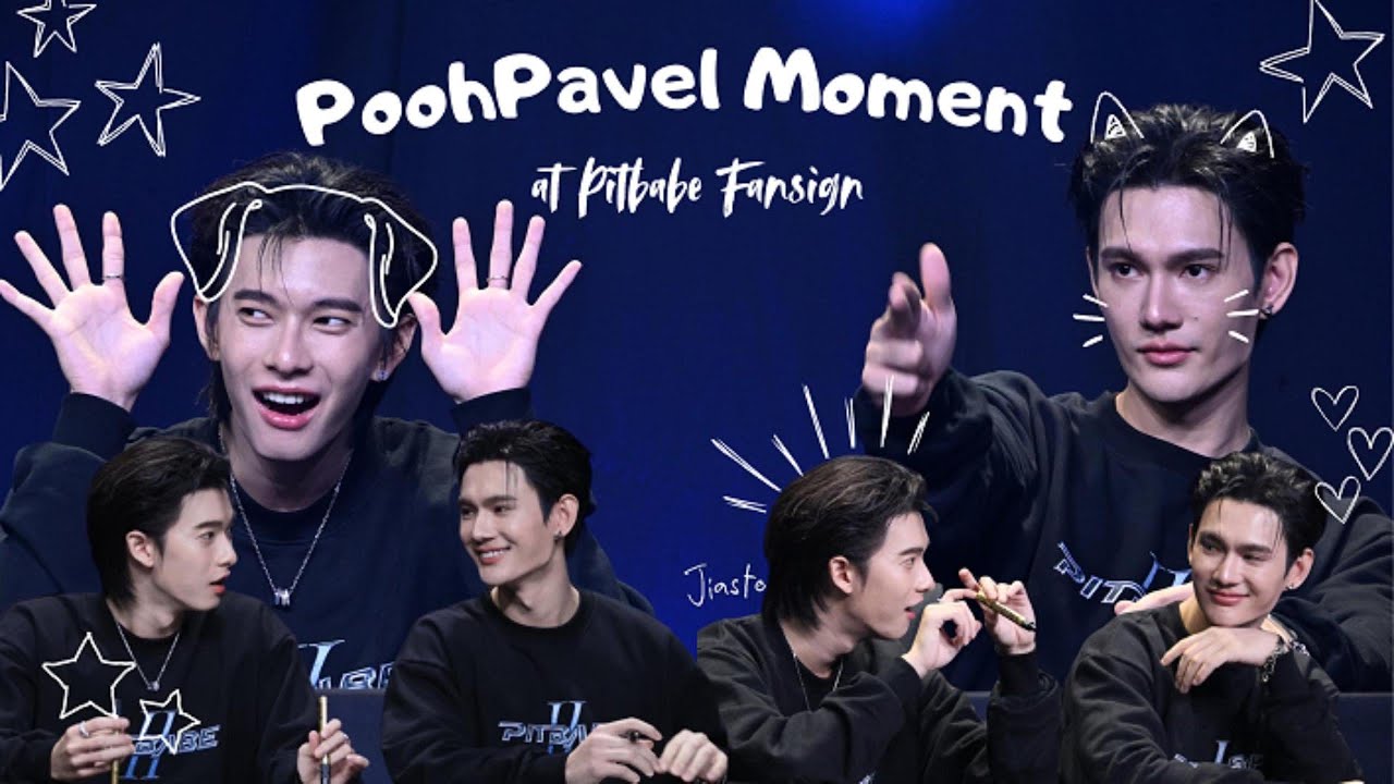PoohPavel moments at Pitbabe Fansign in 4 min
