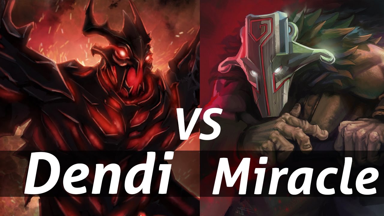 Dendi Shadow Fiend vs Miracle Juggernaut - Dota 2 Epic Moments