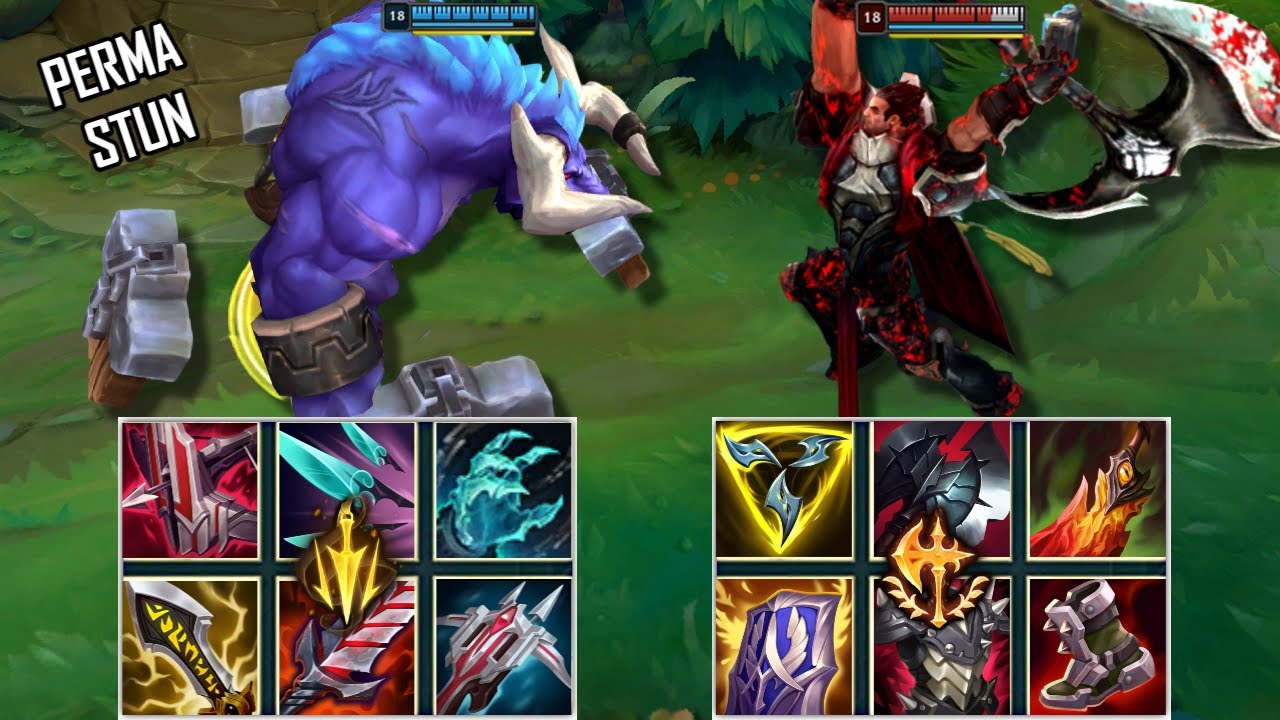 CRIT ALISTAR vs DARIUS FULL BUILD FIGHTS & Darius Pentakills!