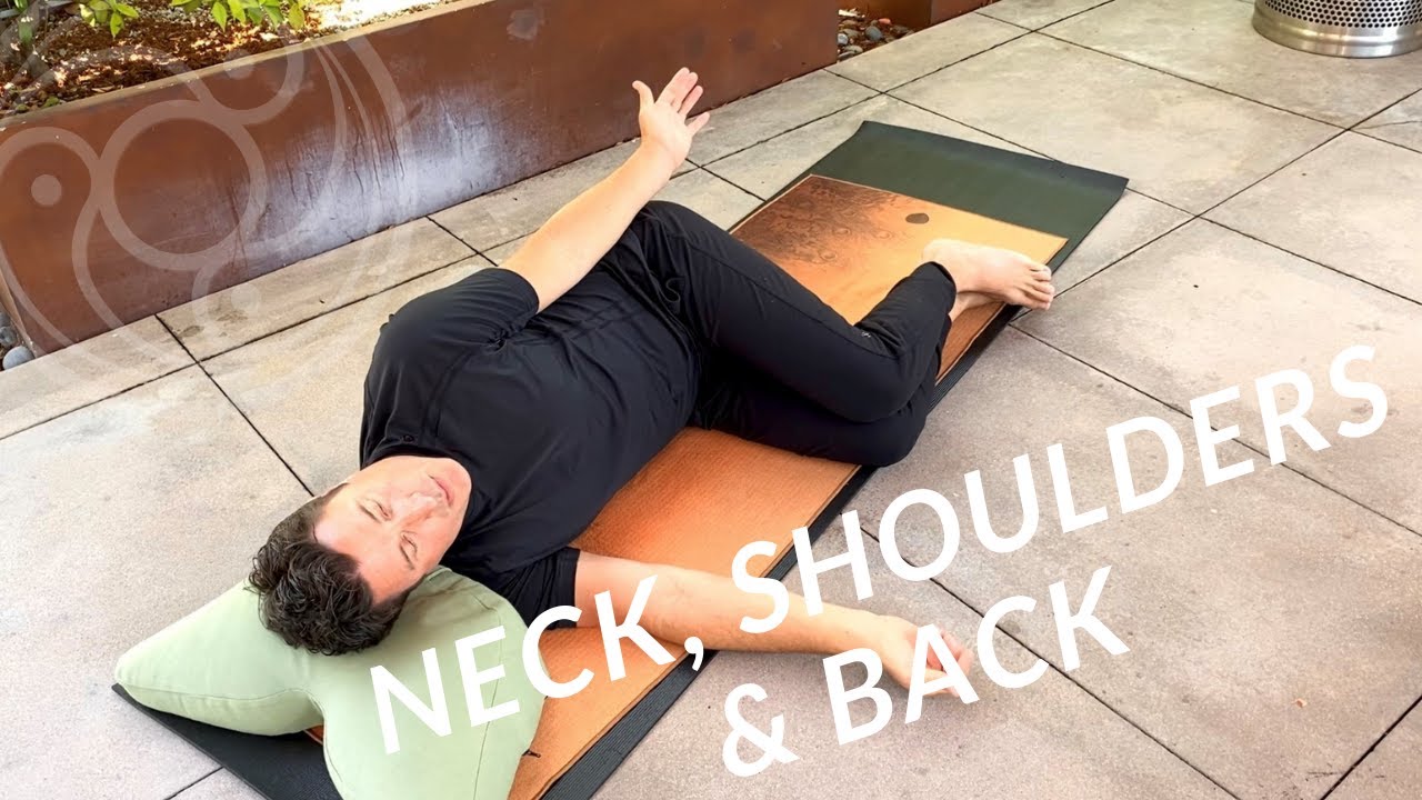 Erase neck, shoulder, and upper back tension: SMF Celtic cross