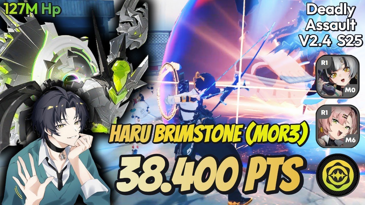 38.4k Deadly Assault - Harumasa M0R0 N.Marionette -(M0R1 Dialyn, M6R5 Nicole)| Zenless Zone Zero