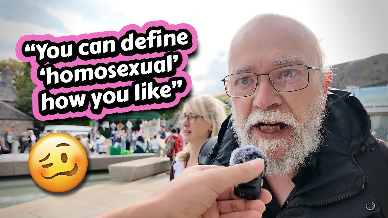 Obudzony starzec nazywa mnie bigotem... za obronę homoseksualizmu! Prawie się posikałem! 😡