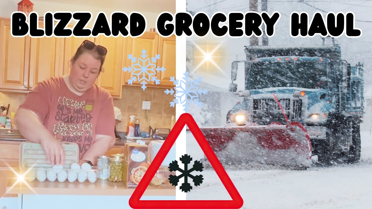 A Blizzard 🌨️ Is Coming | Grocery Haul | Homebody Chronicles 