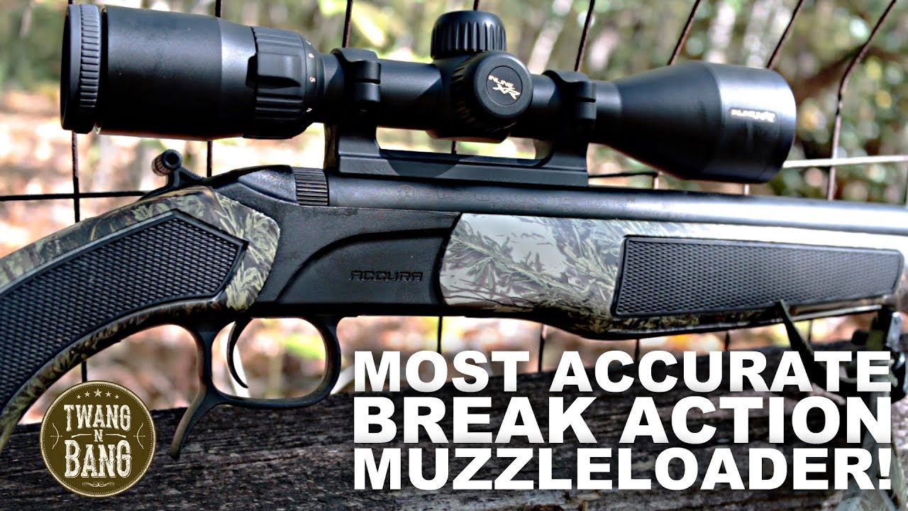 Most Accurate Break Action Muzzleloader! CVA Accura PR