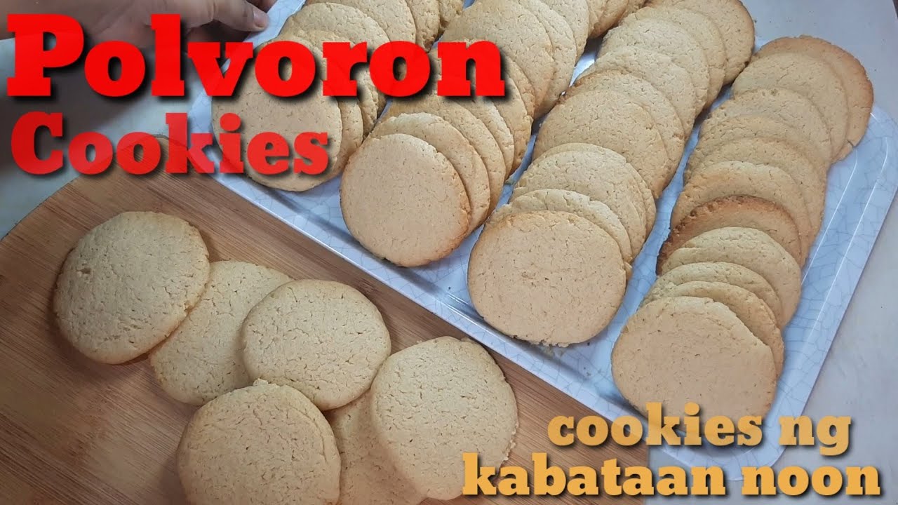 POLVORON COOKIES/ MELT IN YOUR MOUTH COOKIES/ EASY AND CHEAP COOKIE RECIPE