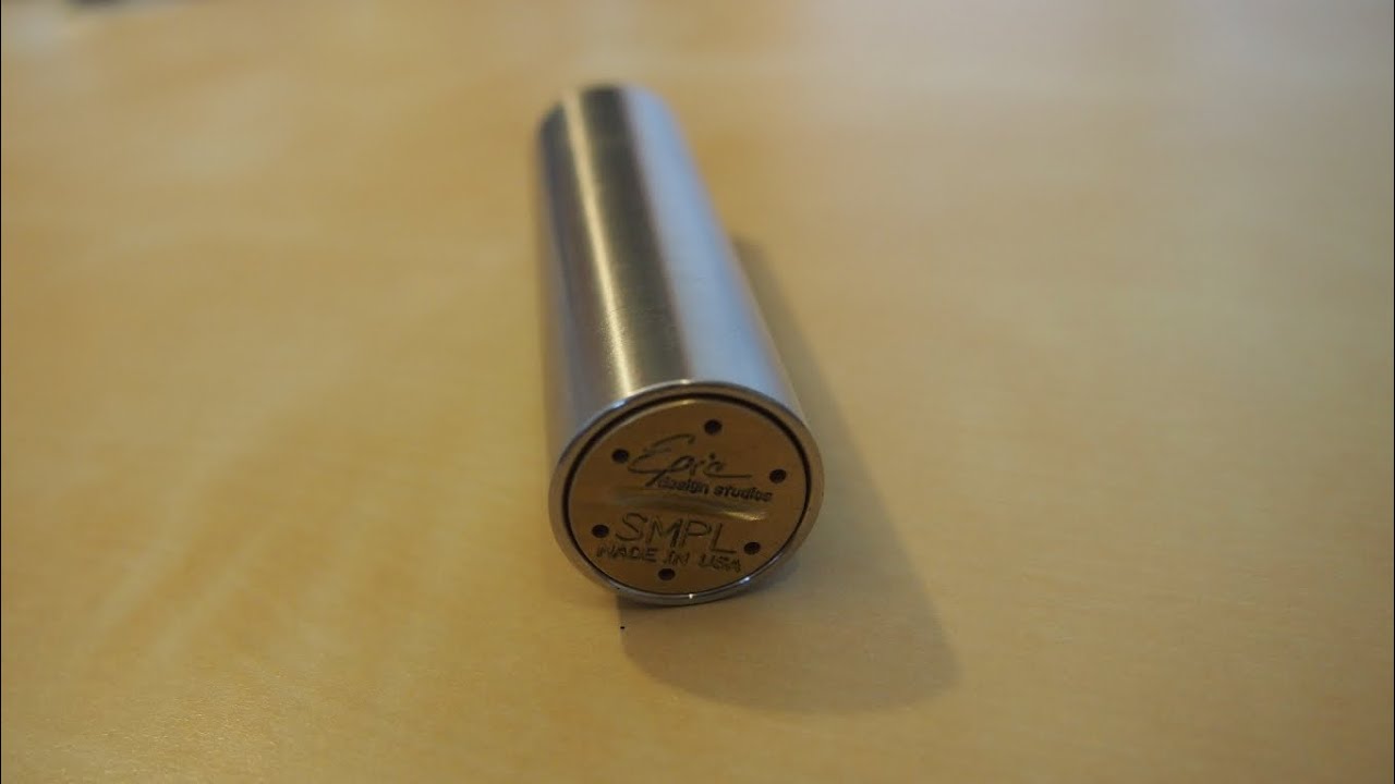 МехМод SMPL и общие сведения о МехМодах (SMPL Styled 18650 Mechanical Mod)