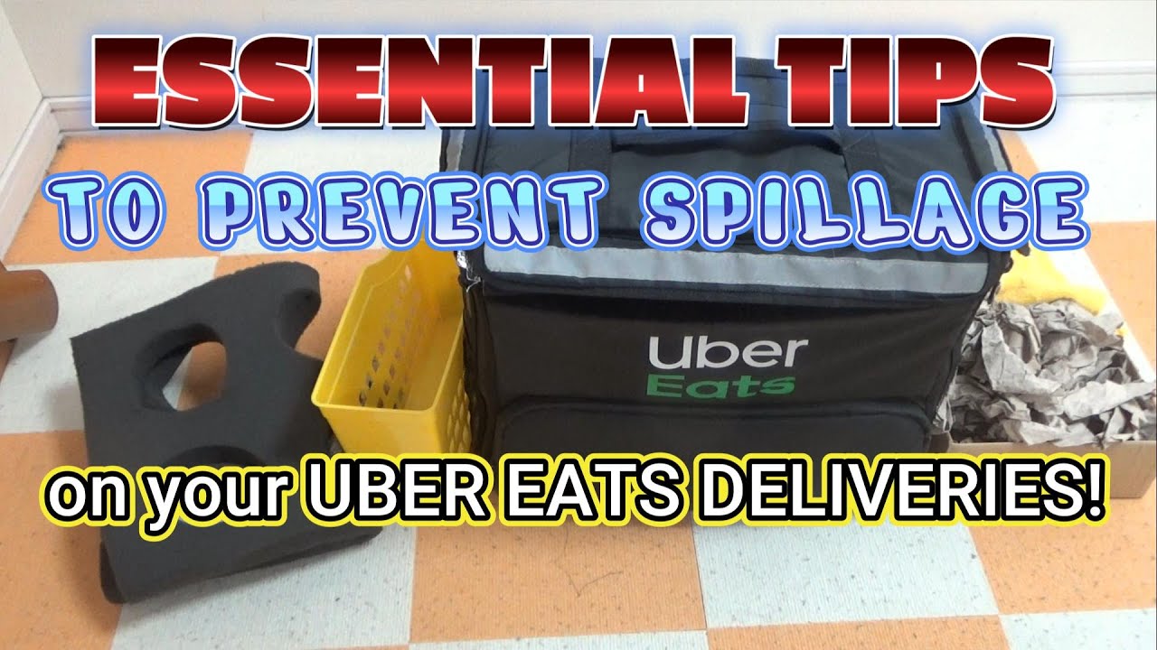 Essential Tips to Prevent Spillage on Your Uber Eats Deliveries! #ubereats #tips #preventspillage