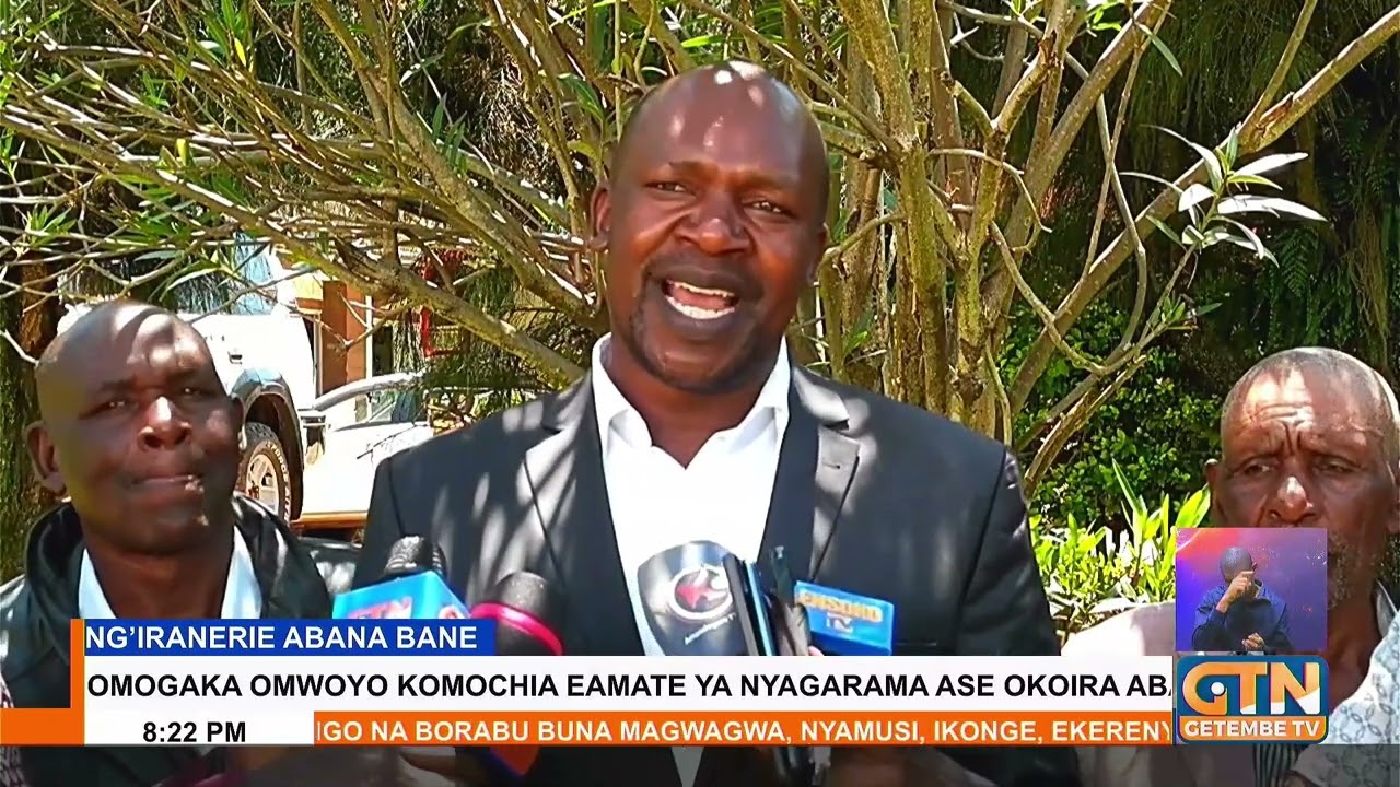 Omwoyo pleads for his children, who were taken to school by the late Nyagarama, to be returned