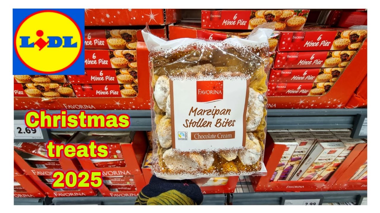 Новинки LIDL — Рождественские угощения 2025 — Пудинги, печенье и шоколад — Lidl Haul