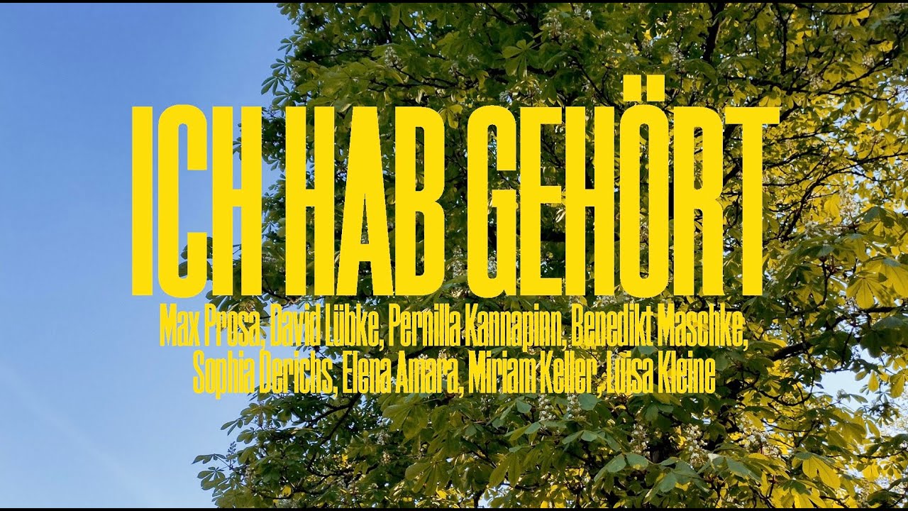 ICH HAB GEHÖRT