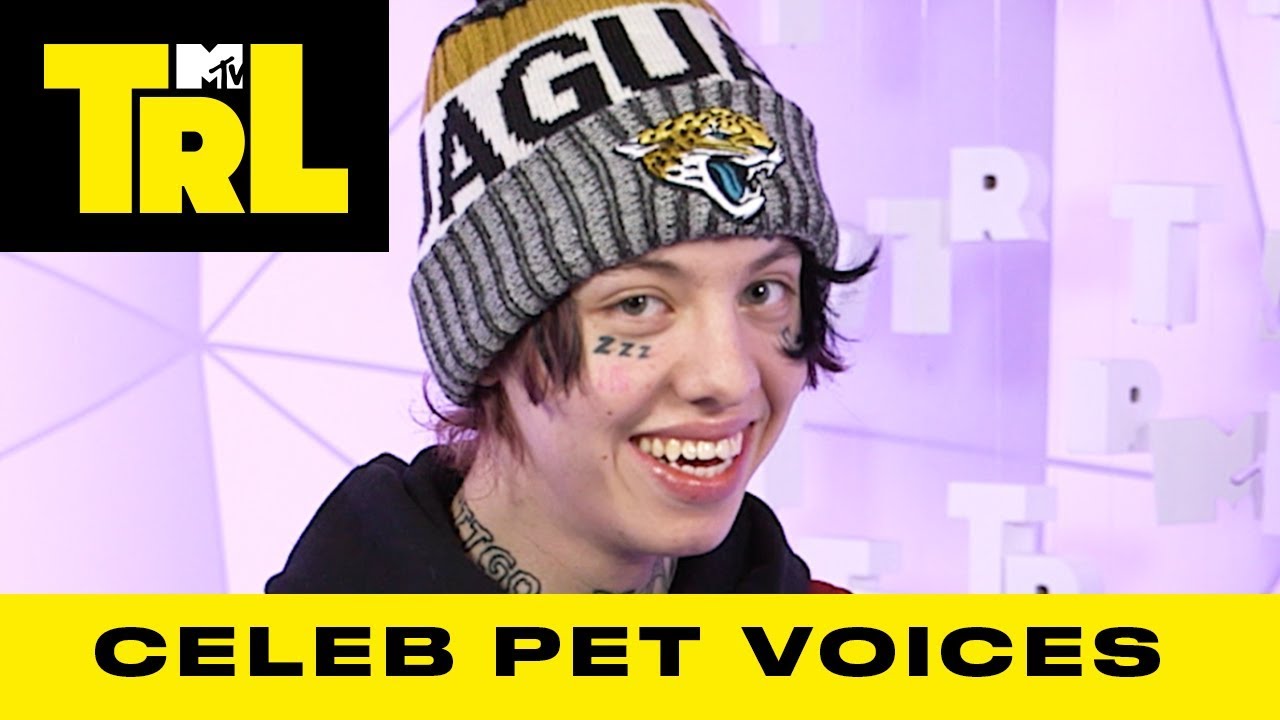 😂You HAVE TO Hear the Voice Lil Xan Uses To Talk To His Dog 🐶  | TRL