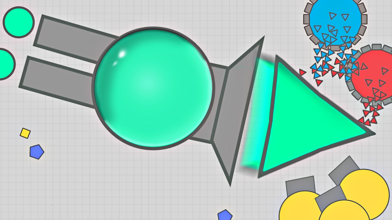 5 NEW UPDATED TANKS TRAPPER! Diep.io Max level MEGA Trapper Vs Mothership Vs Arena closer (diep.io)