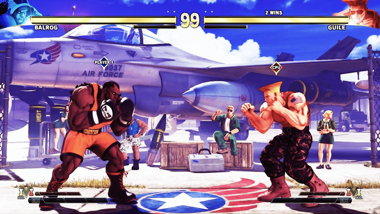 Balrog vs Guile (Hardest) Street Fighter 5