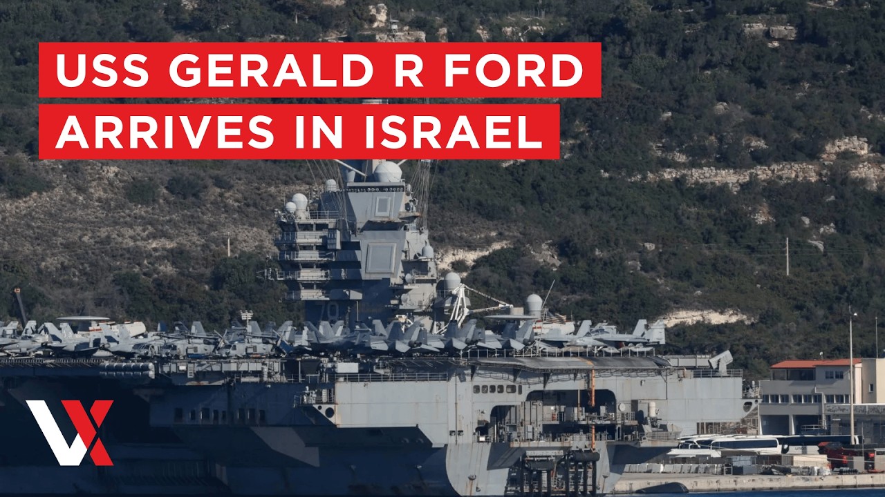 LIVE | USS Gerald R Ford, Largest US Aircraft Carrier, Arrives At Haifa Port In Israel | VERTEX