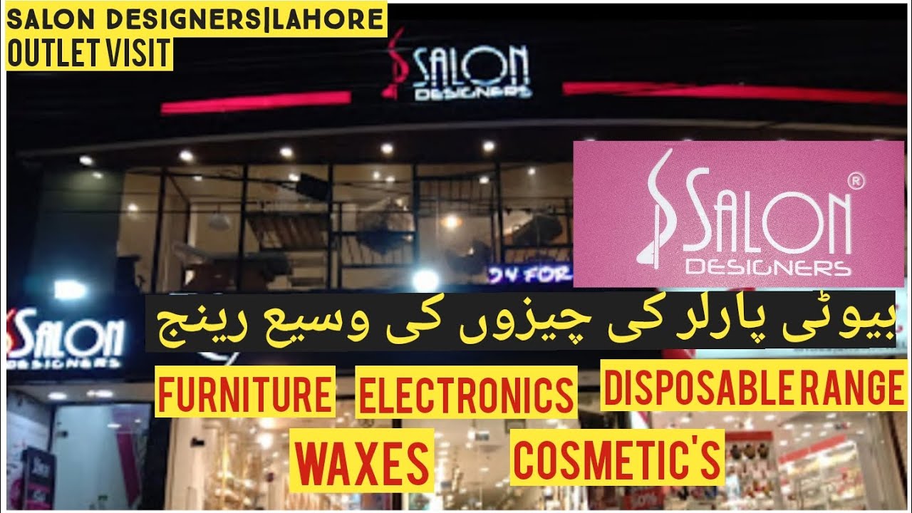 Salon designers lahore|Best shop for salon| accessories,wax,electronics,furniture and cosmetics