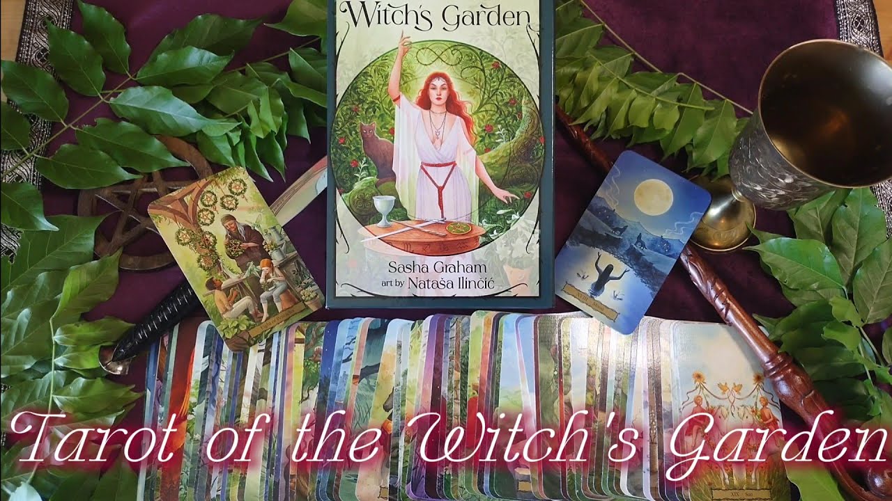 Tarot of the Witch's Garden🌻🧚🏻‍♀️🍄🧙🏼🌾 (Mother's Day Present!!) | Deck Unboxing and Flip Through