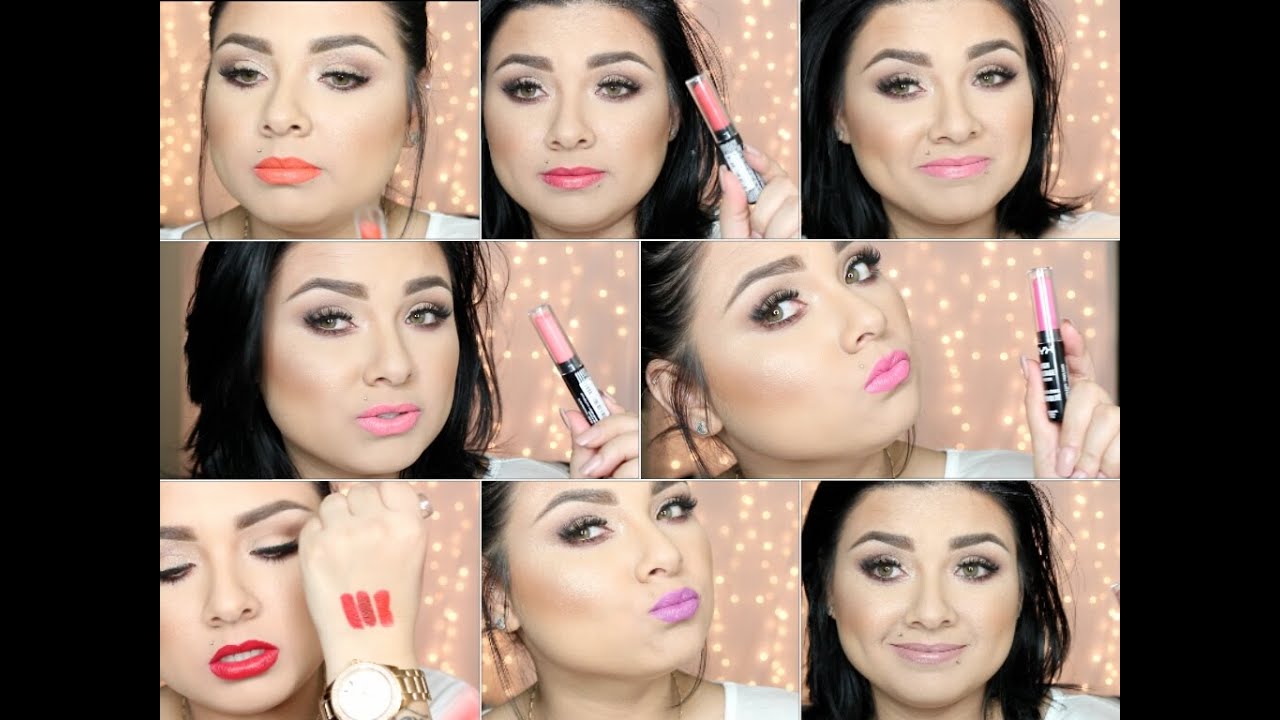Nyx High Voltage Lipsticks SWATCHES
