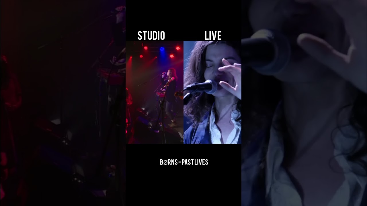 B&Oslash;RNS Past lives Studio version vs live performance