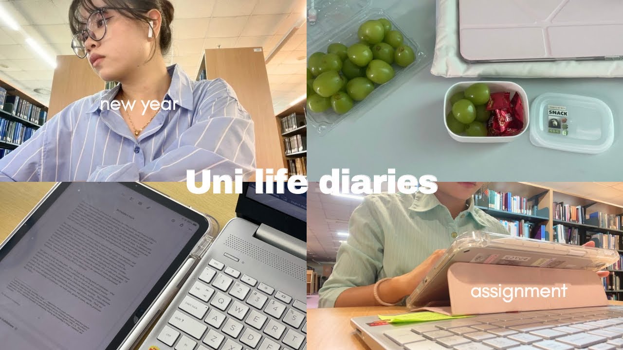 Uni Life Diaries 🏫 | assignments, study week, uni activities ☘️