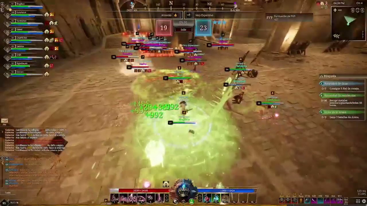 Tank lvl 95 Quinfall