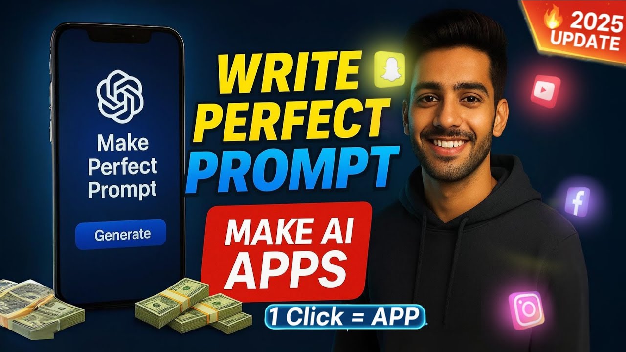 Perfect ChatGPT Prompt Formula to Build Apps & Websites🔥 | AI Studio & DeepSeek AI Tutorial 