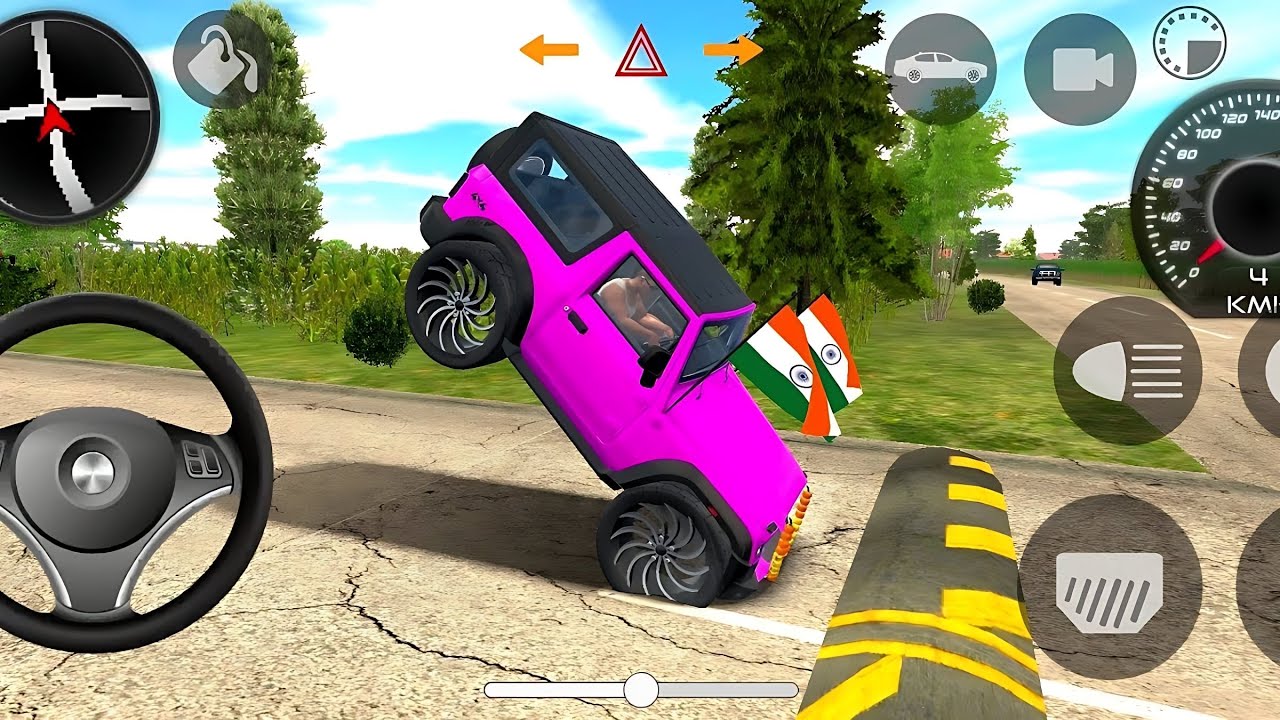 Modified Mahindra Thar😈Games:Indian Black Thar (Gadi Wala Games) Car Game Android Game - #2026