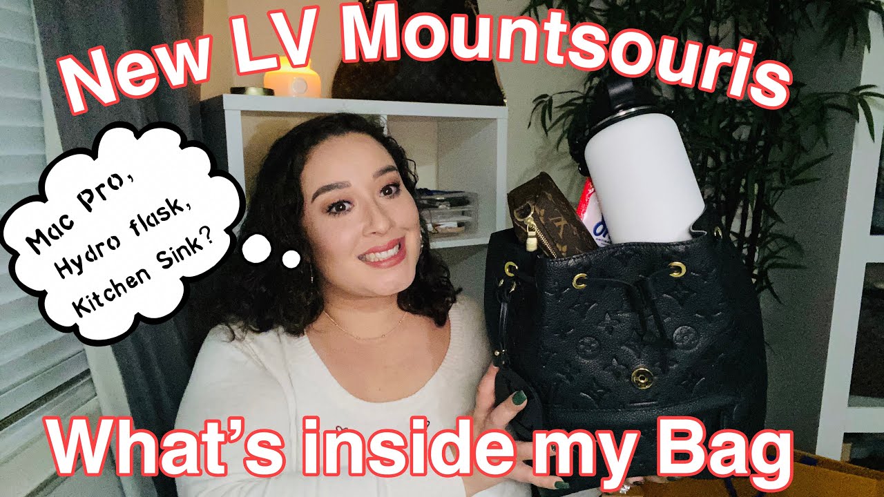 Louis Vuitton New Mountsouris PM |WHAT FITS