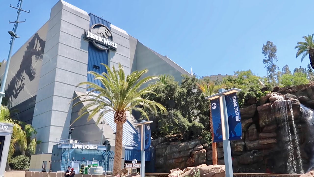 Jurassic World Walls Are Down & Ride Testing - Universal Studios Hollywood Construction Update