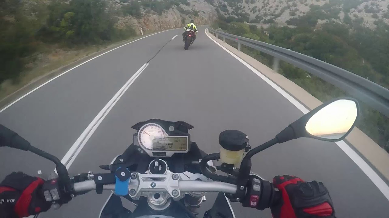 Croatia: Jadranska magistrala ( BmwS1000R )
