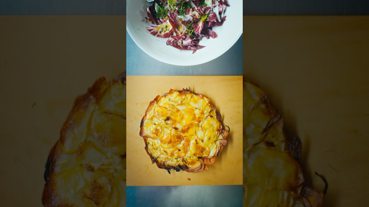 Crispy Fennel and Potato Gratin