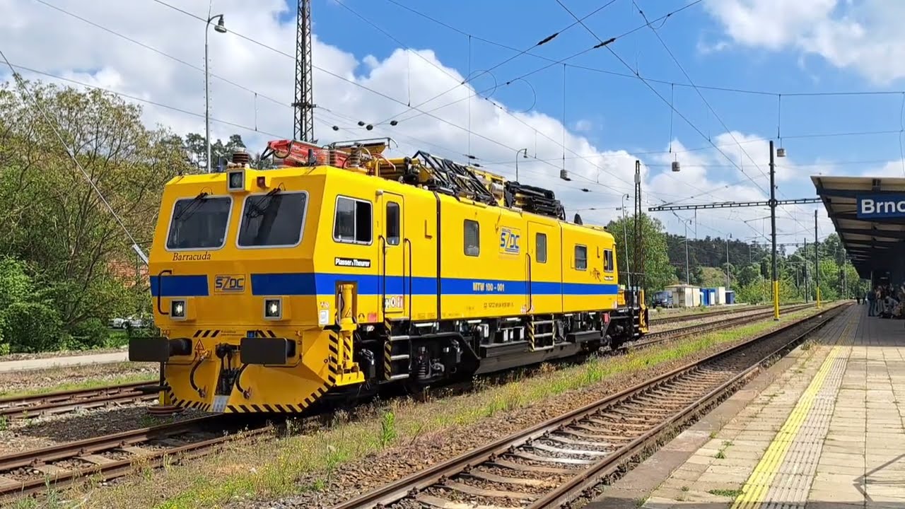 Vlaky Brno-Královo Pole - 18.5. 2024