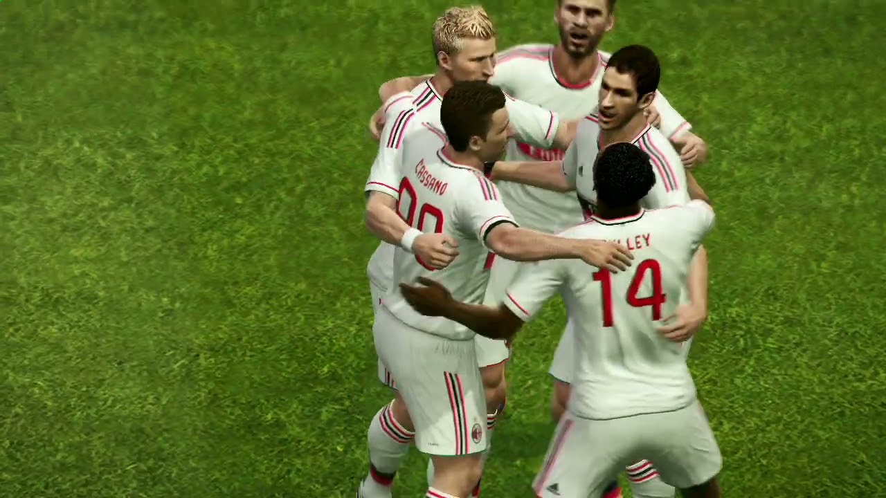13# partida Inter vs Milan c/ @evertonribeirooliveira8656 #amistoso #ps3 #Pes13