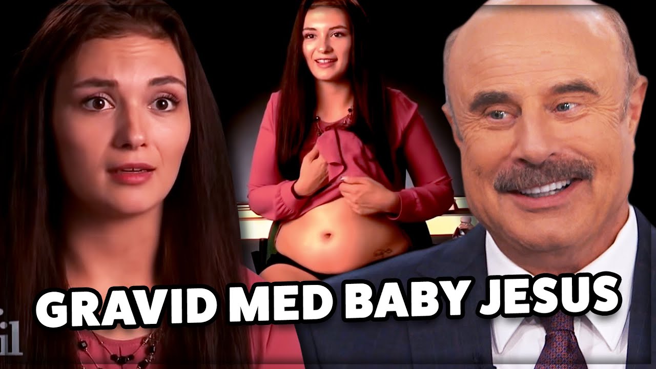 Hon Tror Att Hon Är Gravid Med Baby Jesus