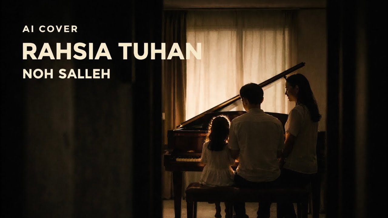 Noh Salleh - Rahsia Tuhan (AI Cover | Dark Piano)