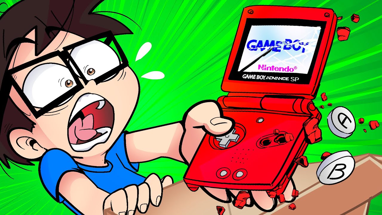 O DIA que eu COMPREI um GAME BOY ADVANCE SP QUEBRADO