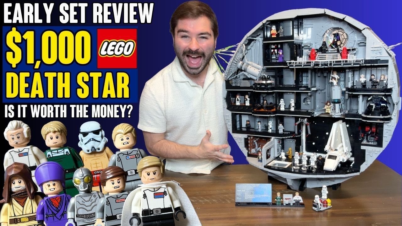 $1000 LEGO Star Wars UCS Death Star REVIEW: Is It Worth The Money?