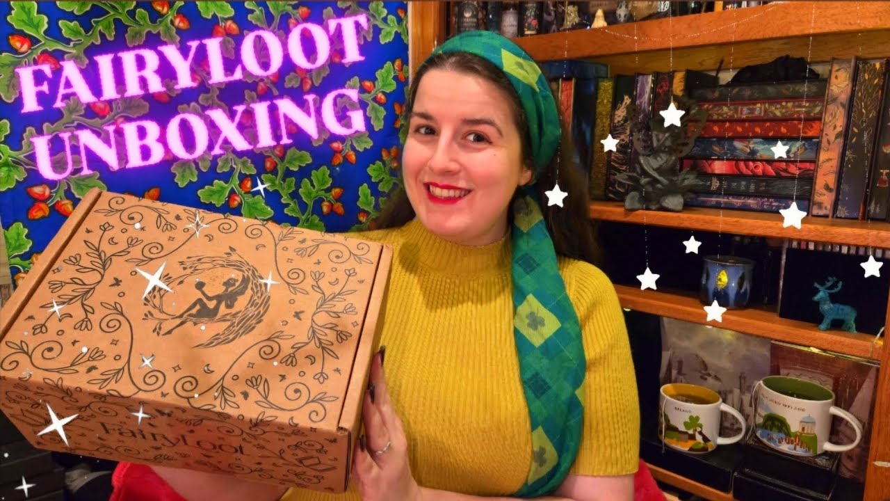 Распаковка набора Fairyloot 2026 📖 🧚🏻‍♀️📚