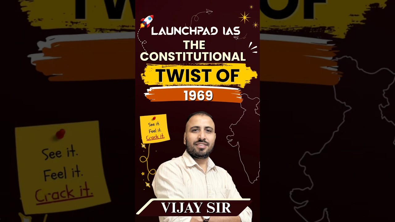 Why VV Giri Resigned While Acting as President? | Best UPSC Academy | Vijay Sir