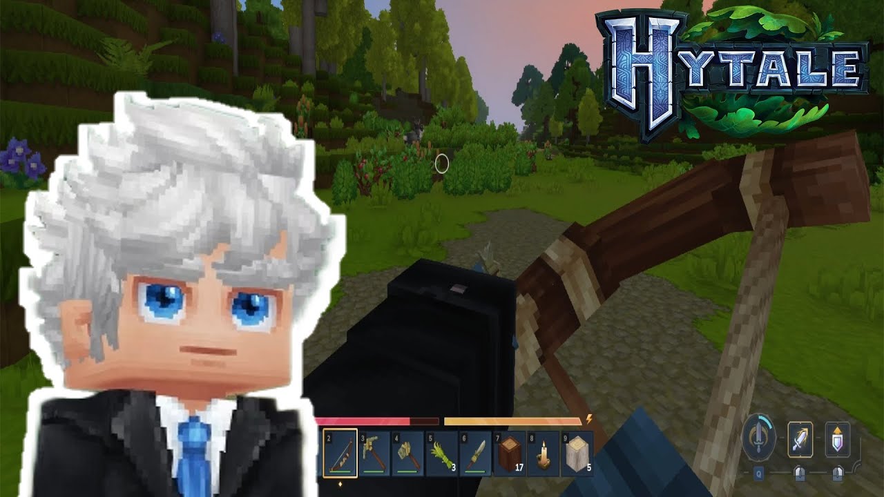 A AVENTURA COMEÇA AGORA, TENTANDO SOBREVIVER (EP 1) -  Hytale