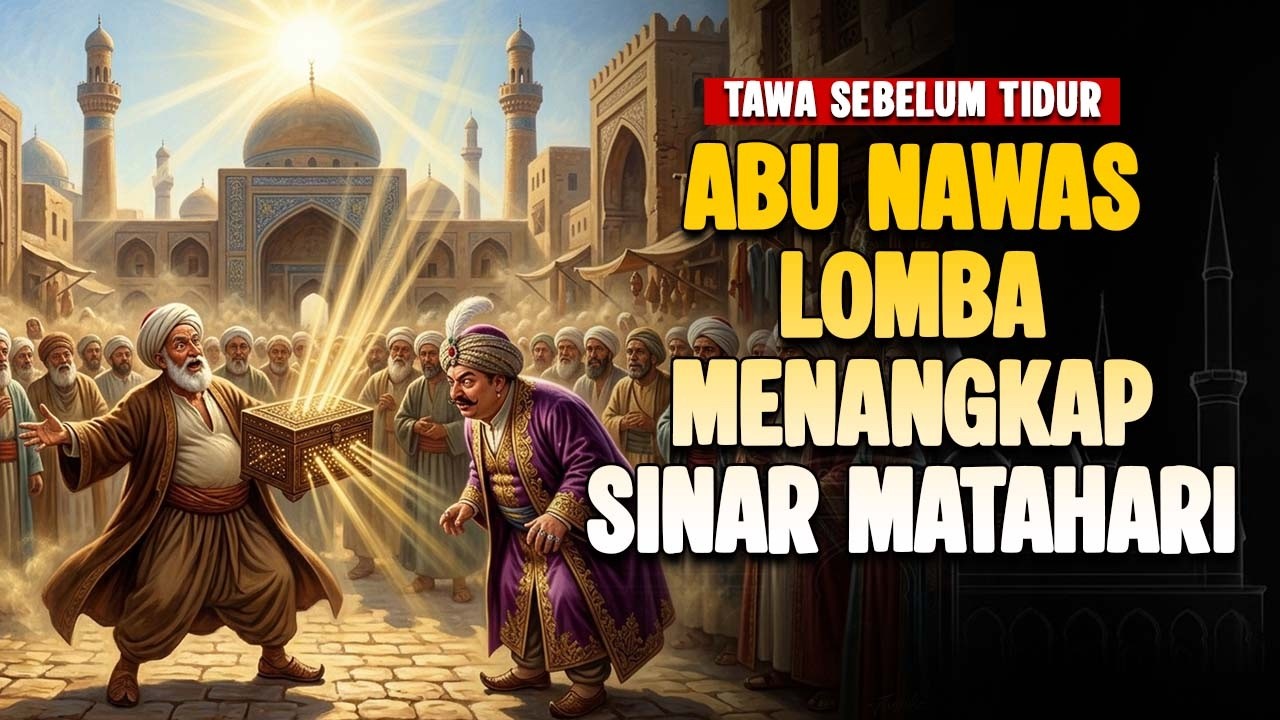 ABU NAWAS MENANGKAP SINAR MATAHARI — KISAH LUCU PENGANTAR TIDUR