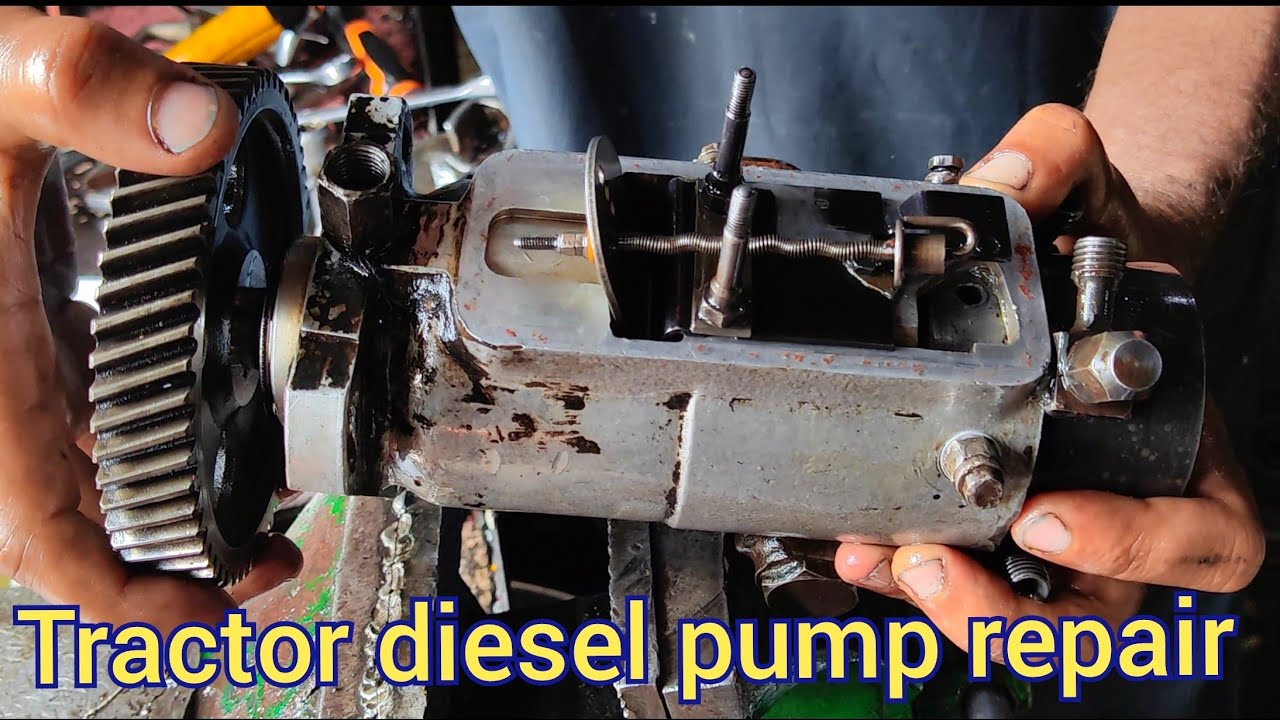 how to repair fiat 480 tractor diesel pump - 🚜 fuel pump work -delphi cav locus diesel pump repair