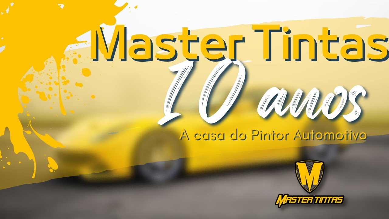 🟡Master Tintas, A Casa do Pintor Automotivo!!