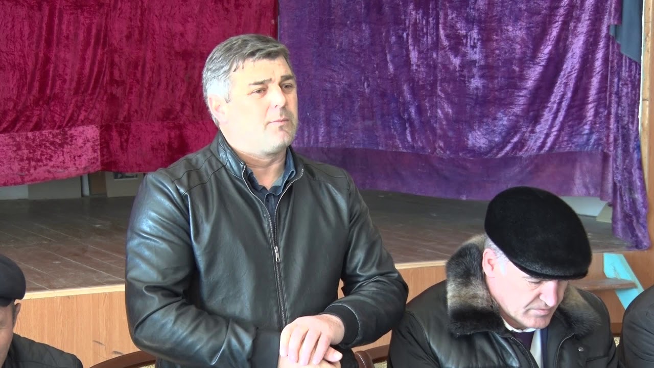 ГIобода росдал бегавуласул ва СПК-ялъул председателасул хIисаб кьей