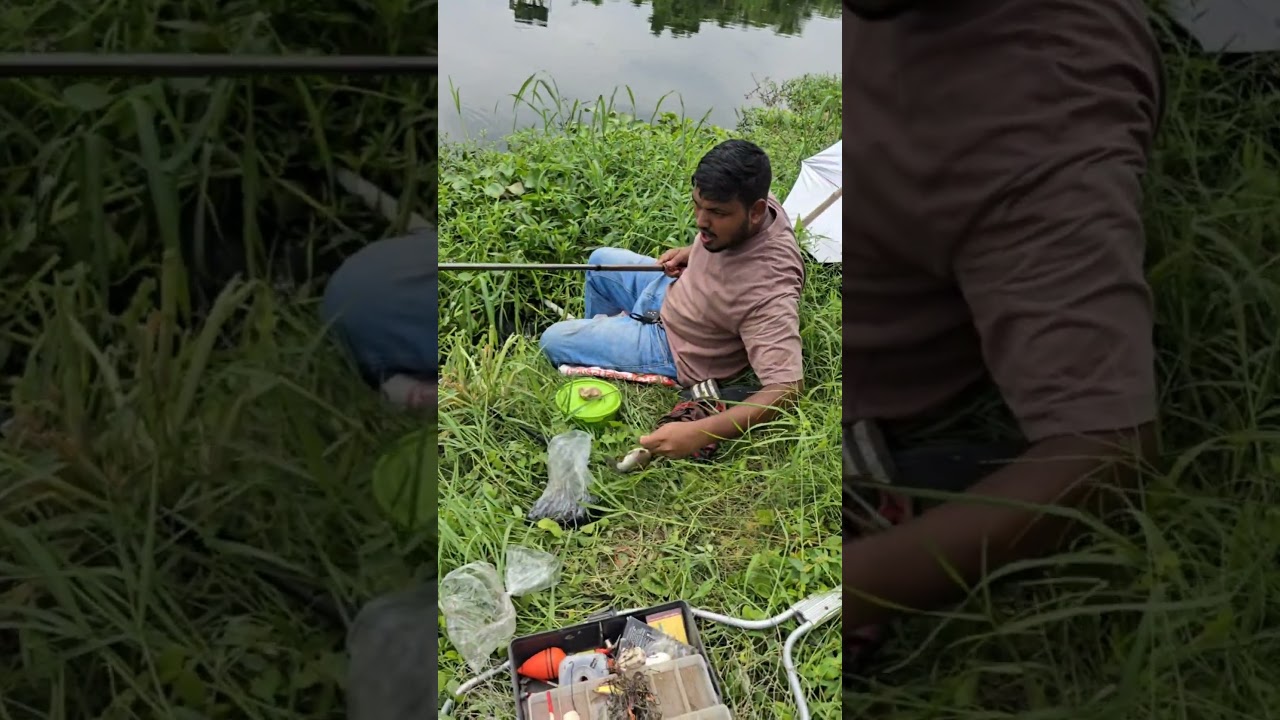 Хорошая рыбалка на озере #снимки