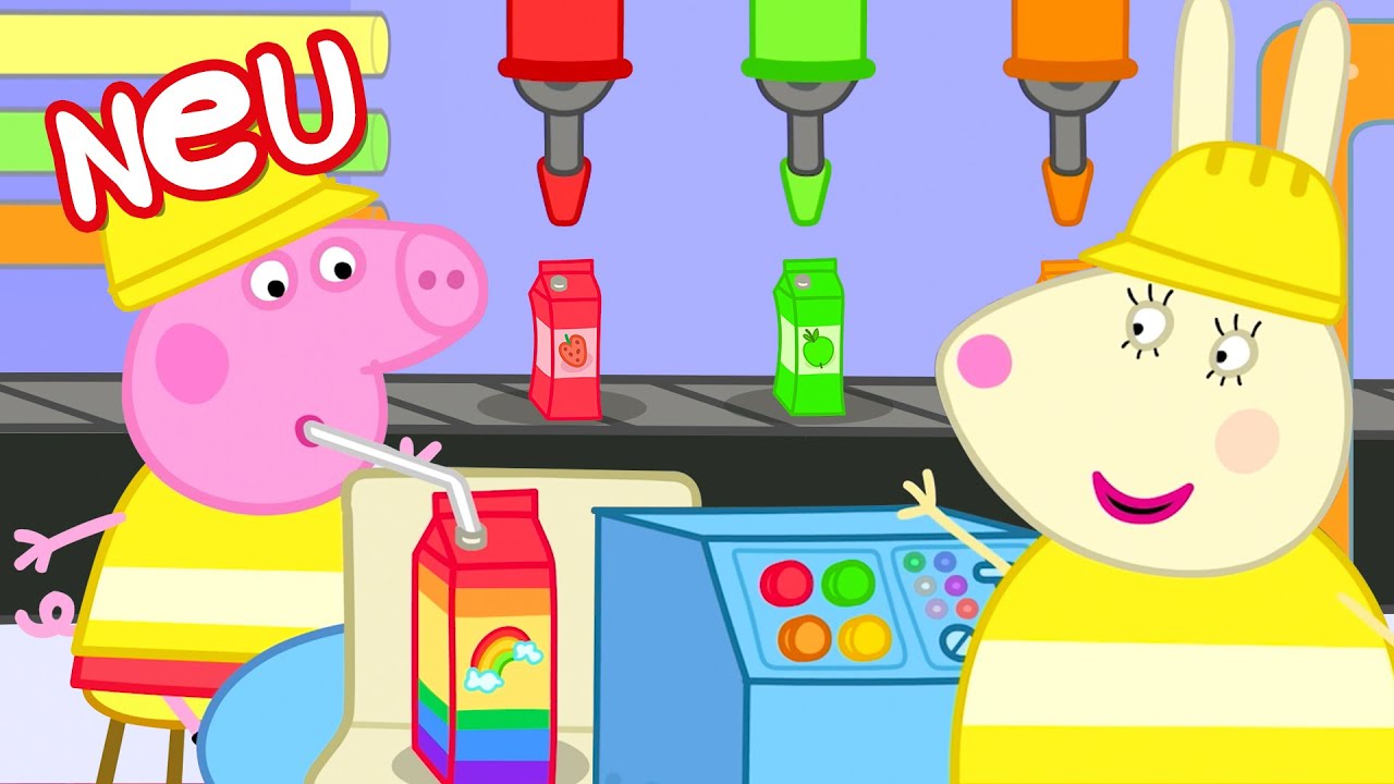 Peppa-Wutz-Geschichten | Die Saftfabrik | Videos für Kinder