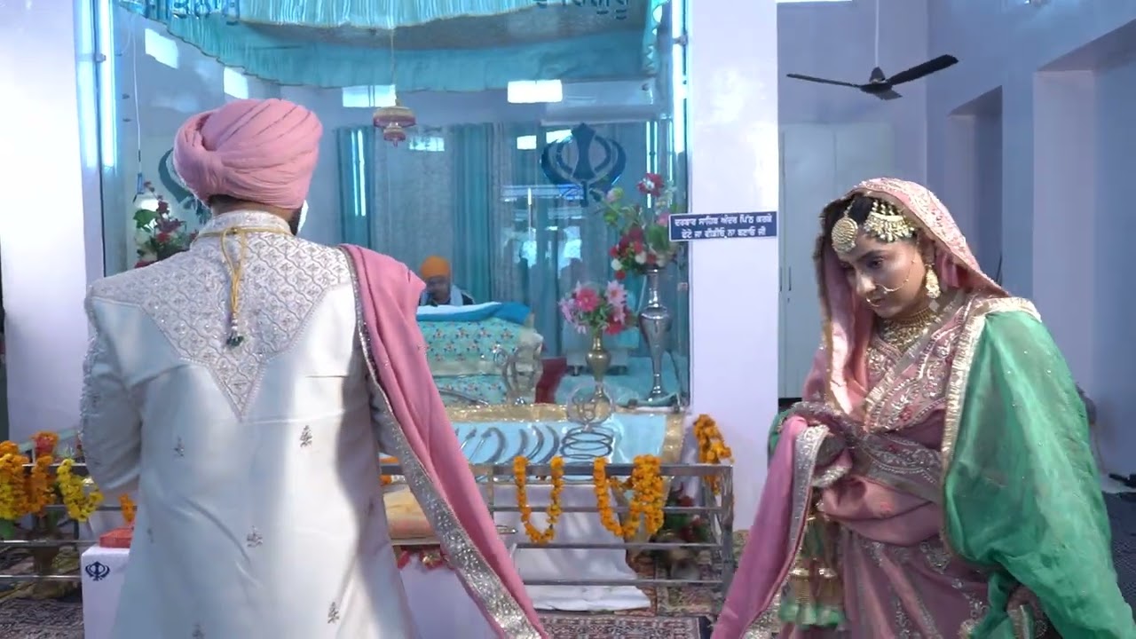 ,Wedding ceremony Sukhmampreet weds Amritpal     PART-
