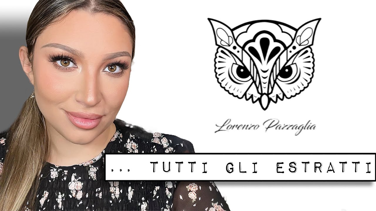 Tutti i profumi di Lorenzo Pazzaglia ⚠️ 🖤